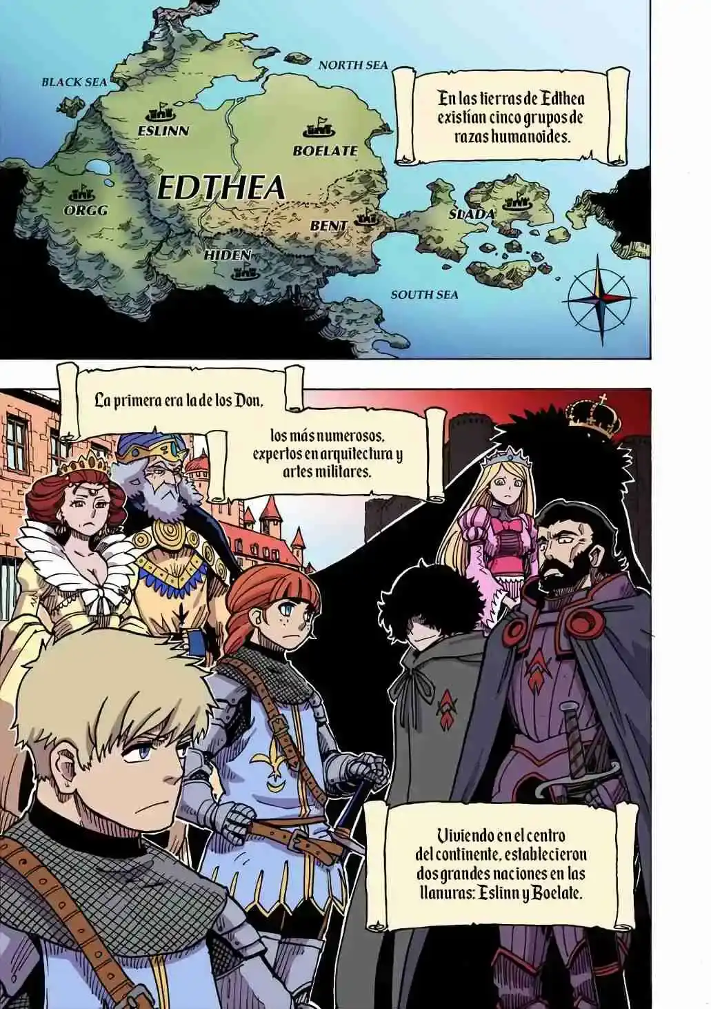 Página 40 — Clevatess: Majuu no Ou to Akago to Shikabane no Yuusha Capítulo 2
