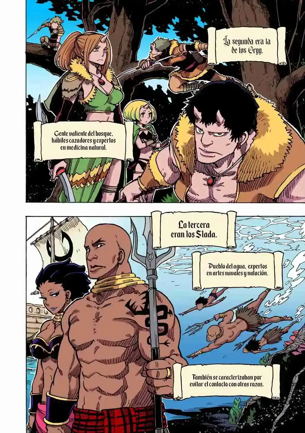 Página 41 — Clevatess: Majuu no Ou to Akago to Shikabane no Yuusha Capítulo 2