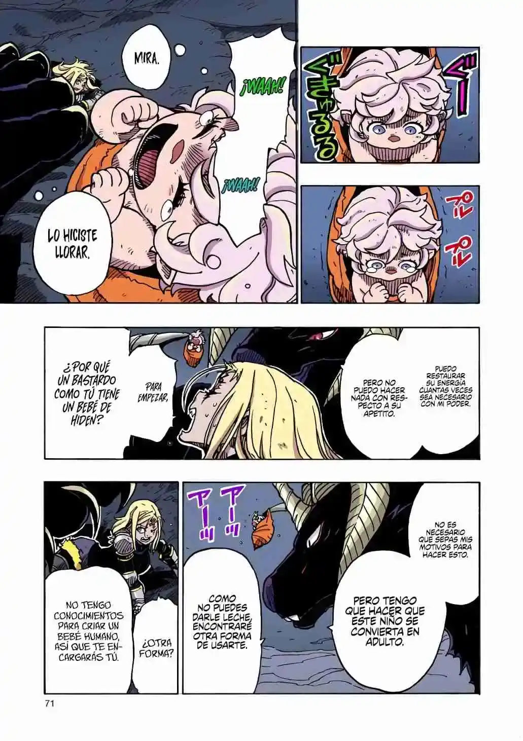 Página 67 — Clevatess: Majuu no Ou to Akago to Shikabane no Yuusha Capítulo 2