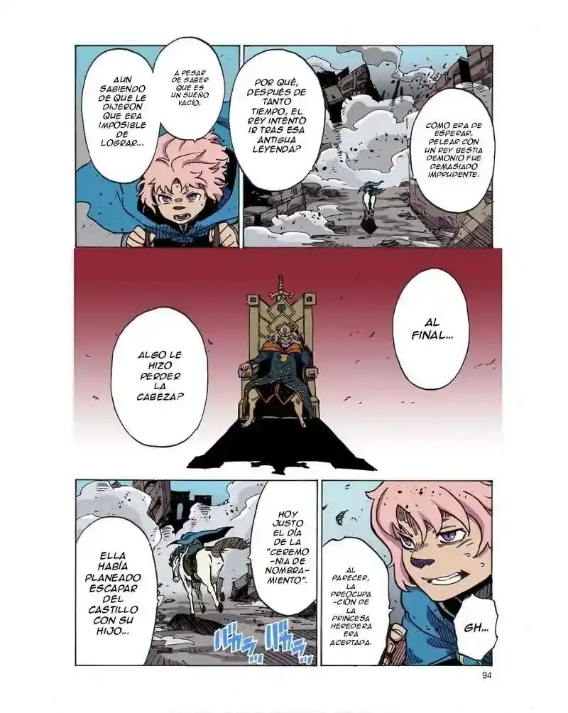 Página 42 — Clevatess: Majuu no Ou to Akago to Shikabane no Yuusha Capítulo 3