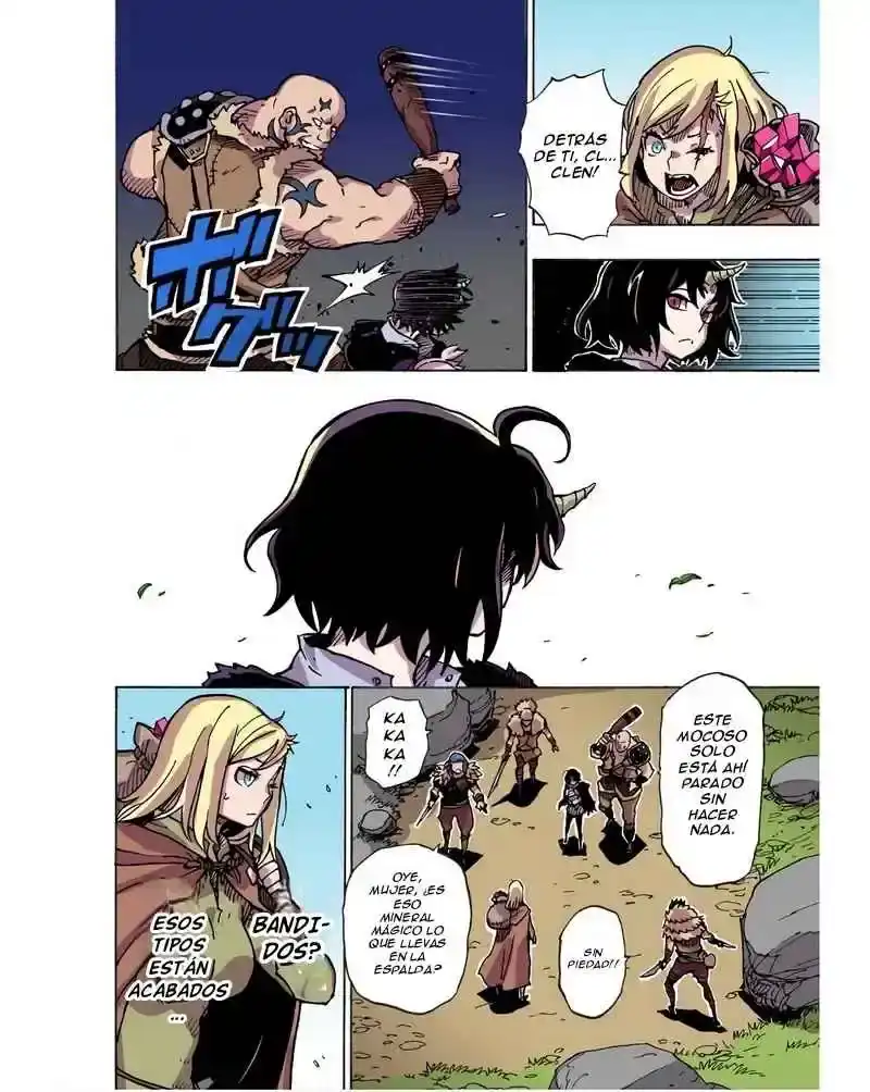 Página 54 — Clevatess: Majuu no Ou to Akago to Shikabane no Yuusha Capítulo 3