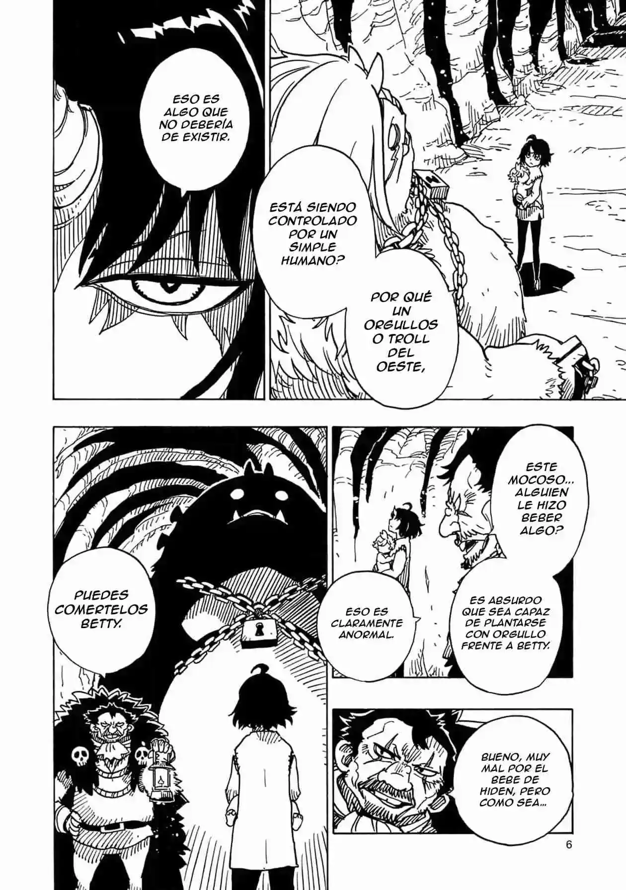 Página 8 — Clevatess: Majuu no Ou to Akago to Shikabane no Yuusha Capítulo 7