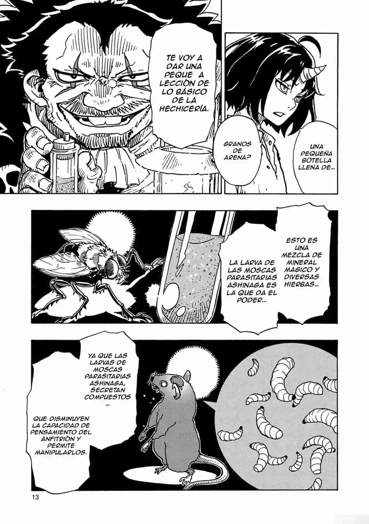 Página 15 — Clevatess: Majuu no Ou to Akago to Shikabane no Yuusha Capítulo 7