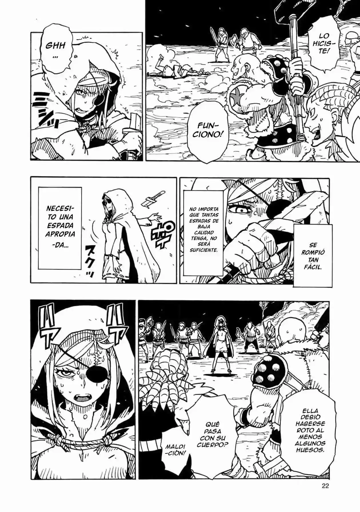 Página 24 — Clevatess: Majuu no Ou to Akago to Shikabane no Yuusha Capítulo 7