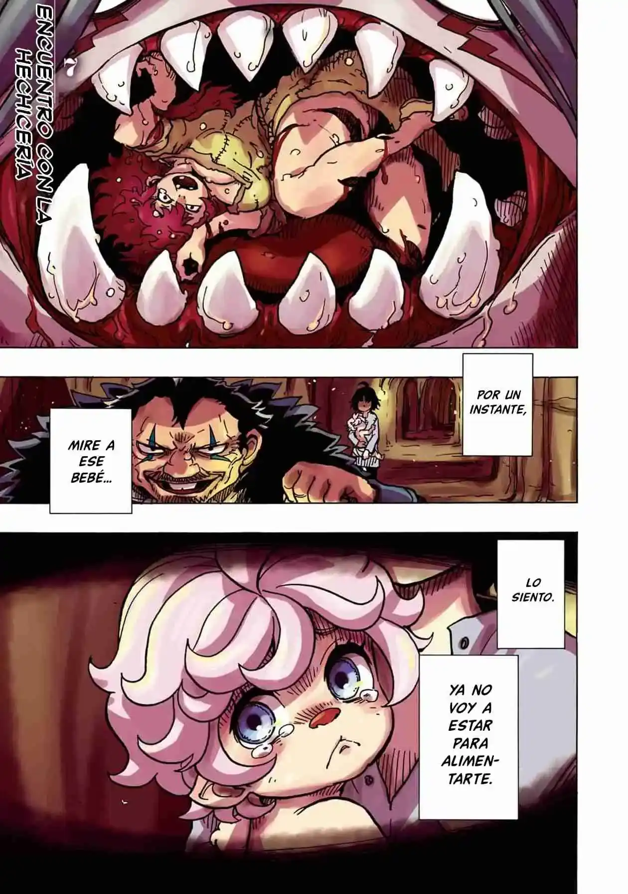 Página 42 — Clevatess: Majuu no Ou to Akago to Shikabane no Yuusha Capítulo 7