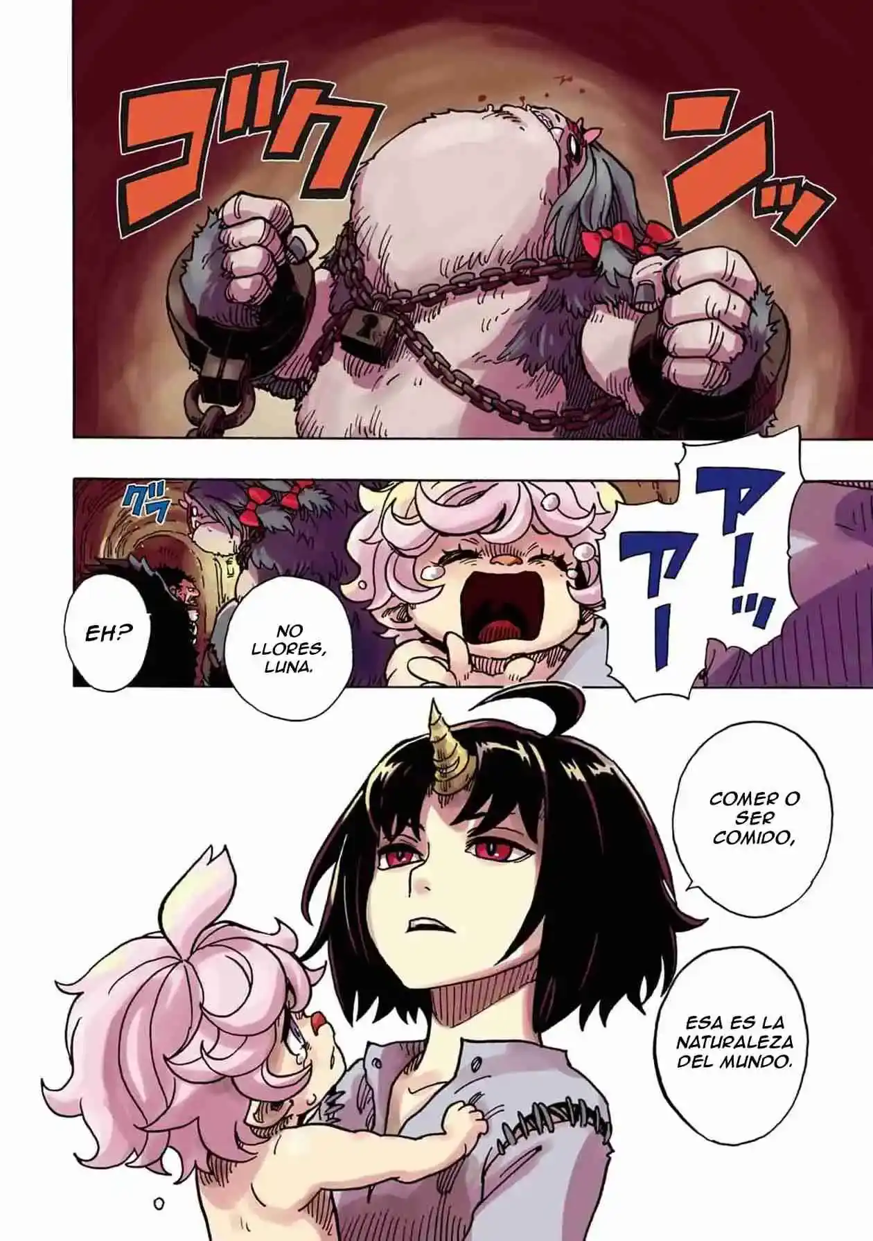 Página 45 — Clevatess: Majuu no Ou to Akago to Shikabane no Yuusha Capítulo 7