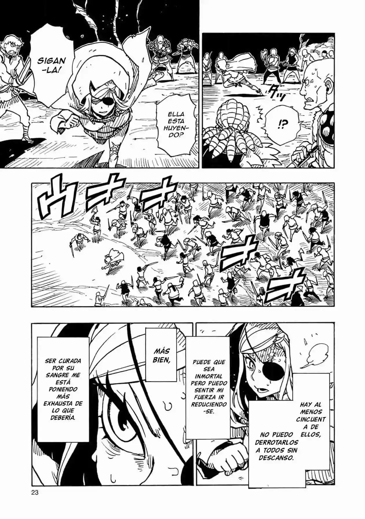 Página 64 — Clevatess: Majuu no Ou to Akago to Shikabane no Yuusha Capítulo 7