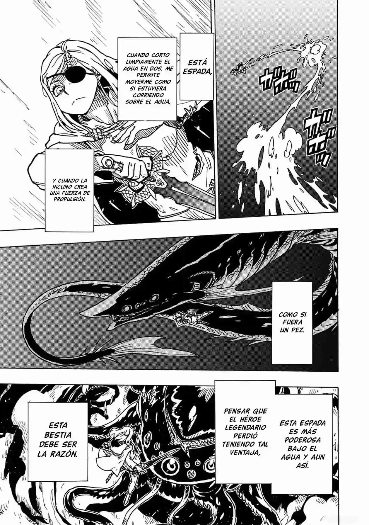 Página 35 — Clevatess: Majuu no Ou to Akago to Shikabane no Yuusha Capítulo 8