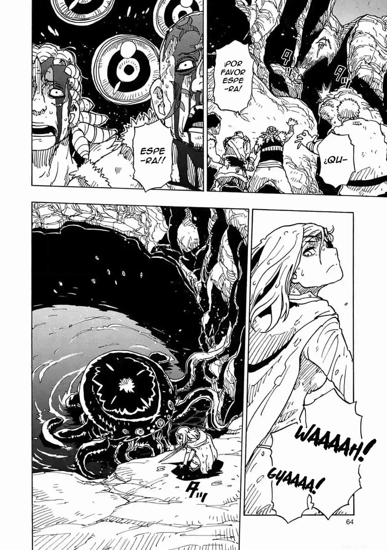 Página 57 — Clevatess: Majuu no Ou to Akago to Shikabane no Yuusha Capítulo 8