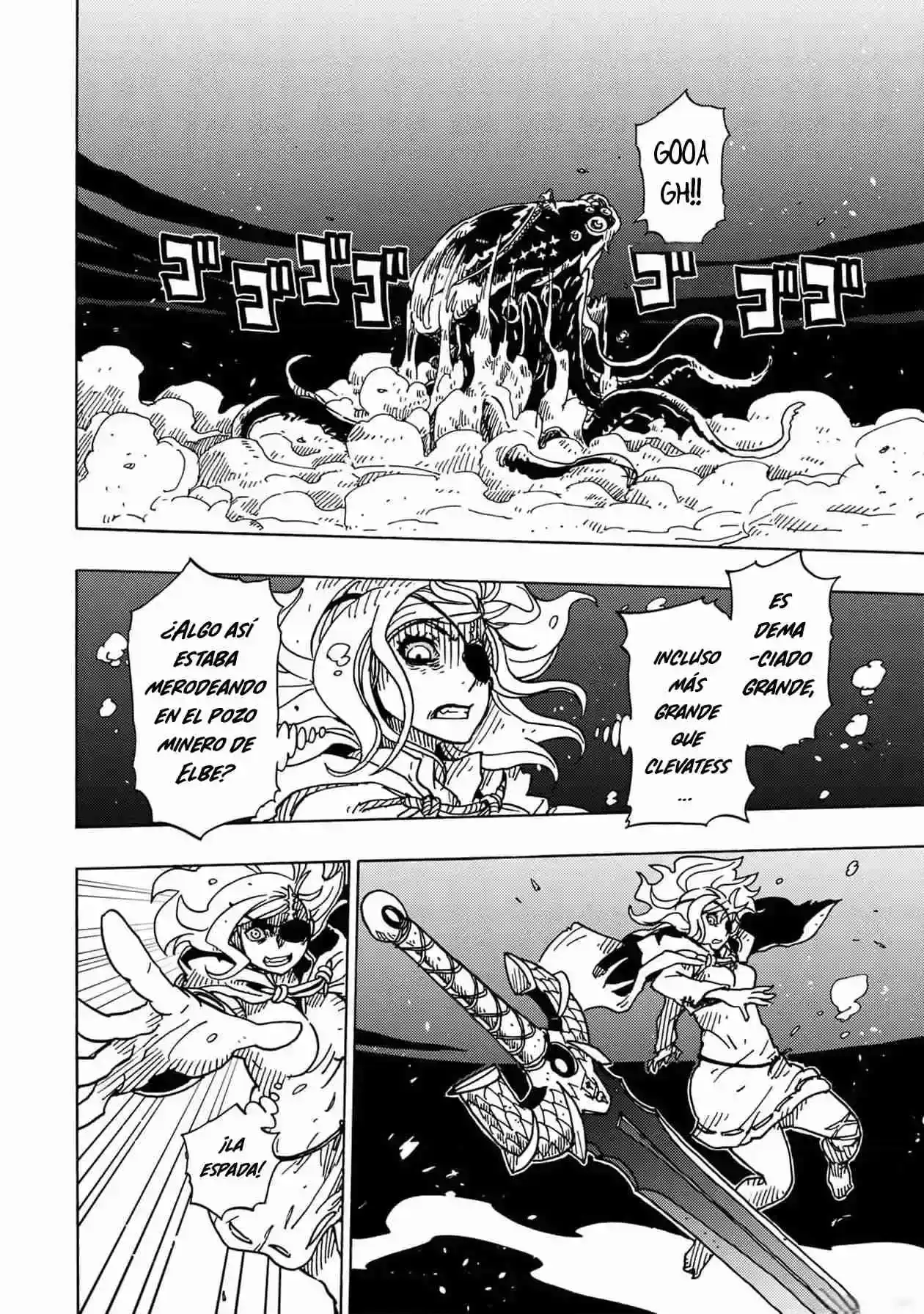Página 85 — Clevatess: Majuu no Ou to Akago to Shikabane no Yuusha Capítulo 8