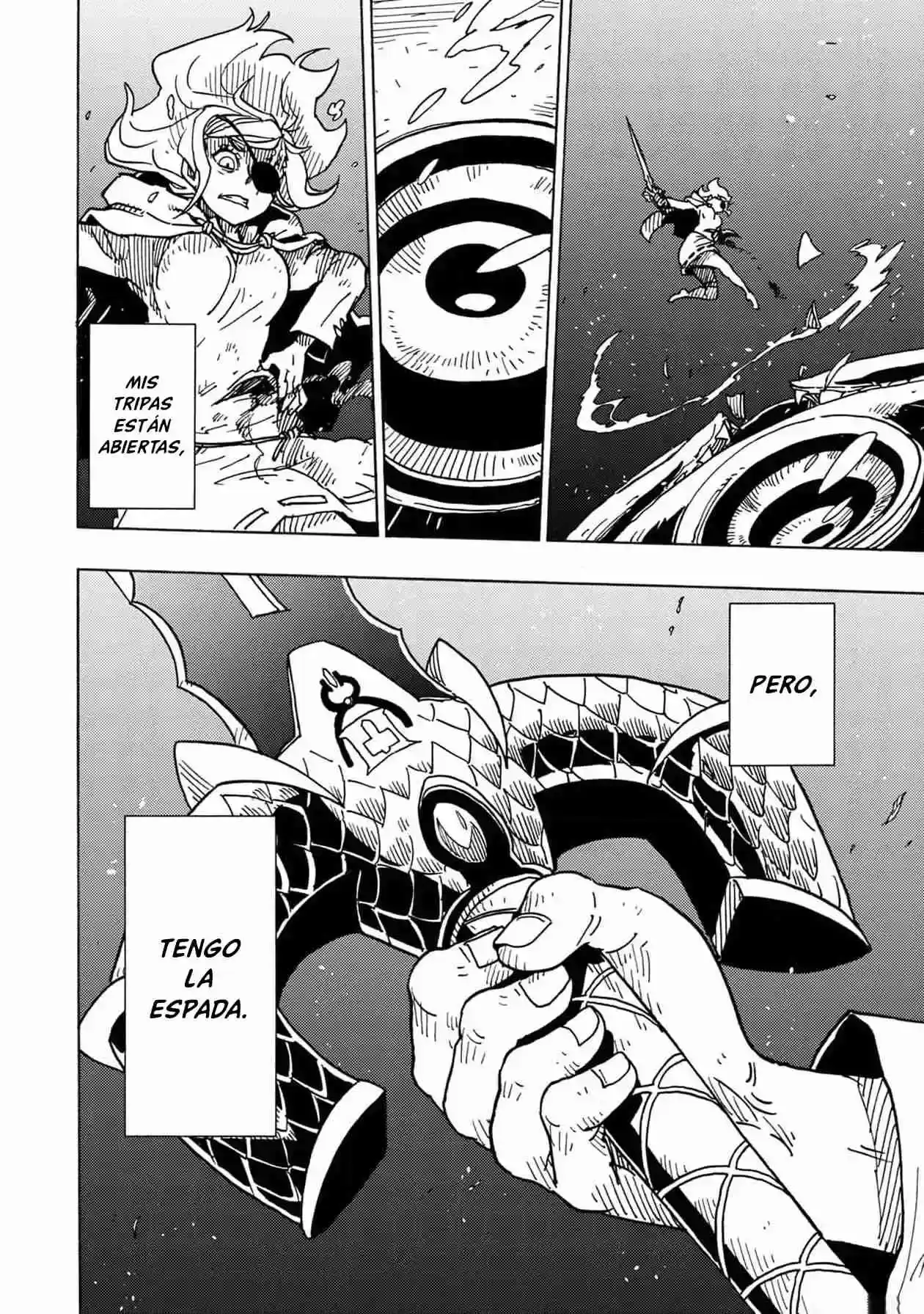 Página 97 — Clevatess: Majuu no Ou to Akago to Shikabane no Yuusha Capítulo 8