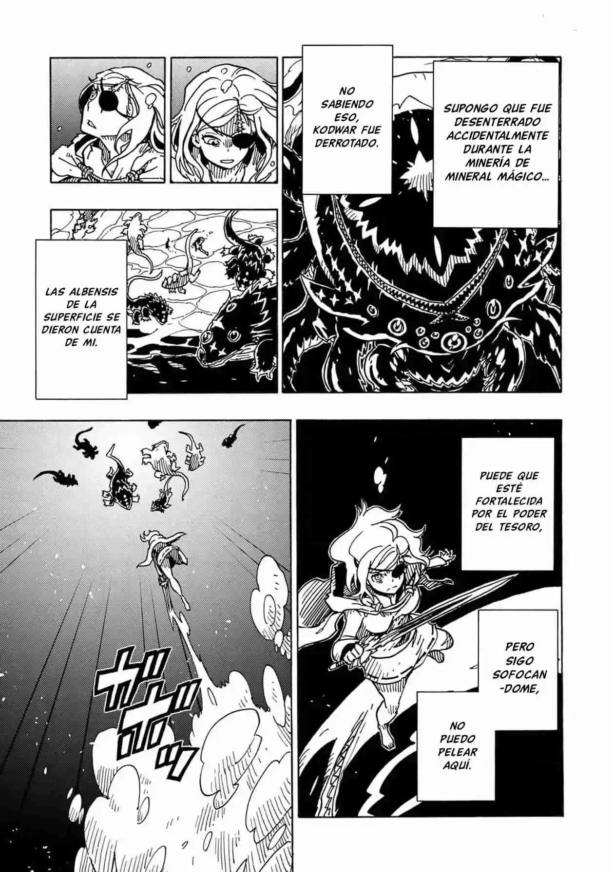 Página 107 — Clevatess: Majuu no Ou to Akago to Shikabane no Yuusha Capítulo 8