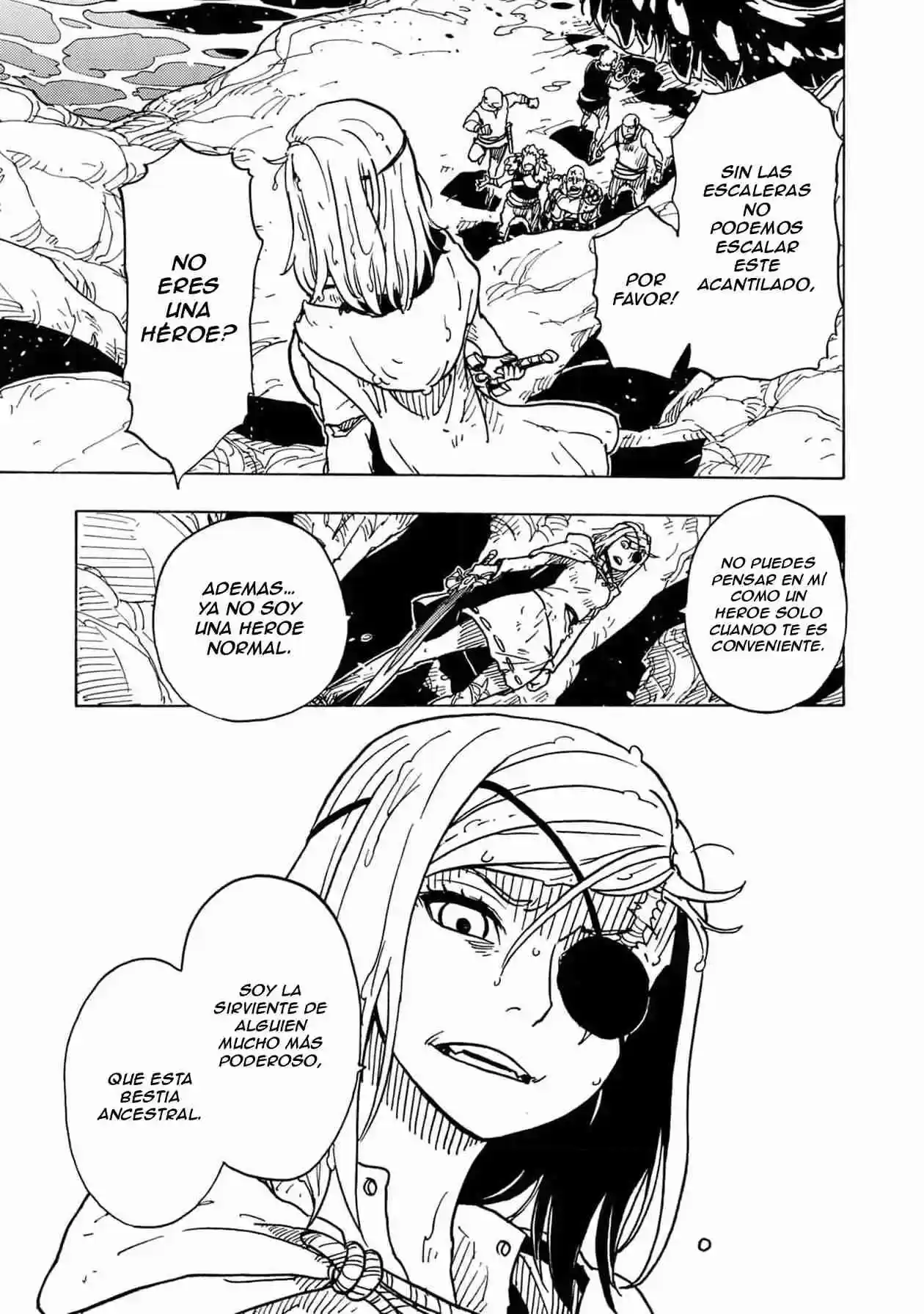 Página 123 — Clevatess: Majuu no Ou to Akago to Shikabane no Yuusha Capítulo 8