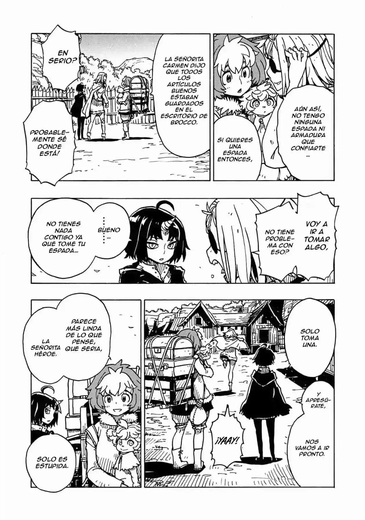 Página 41 — Clevatess: Majuu no Ou to Akago to Shikabane no Yuusha Capítulo 10