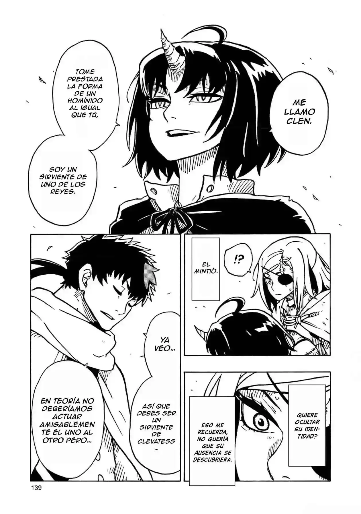 Página 67 — Clevatess: Majuu no Ou to Akago to Shikabane no Yuusha Capítulo 10