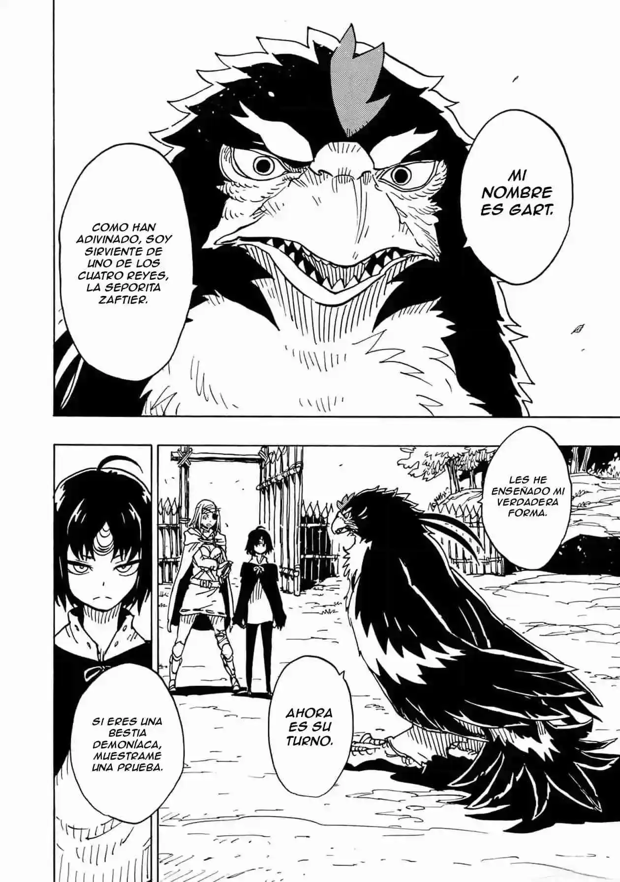Página 3 — Clevatess: Majuu no Ou to Akago to Shikabane no Yuusha Capítulo 11