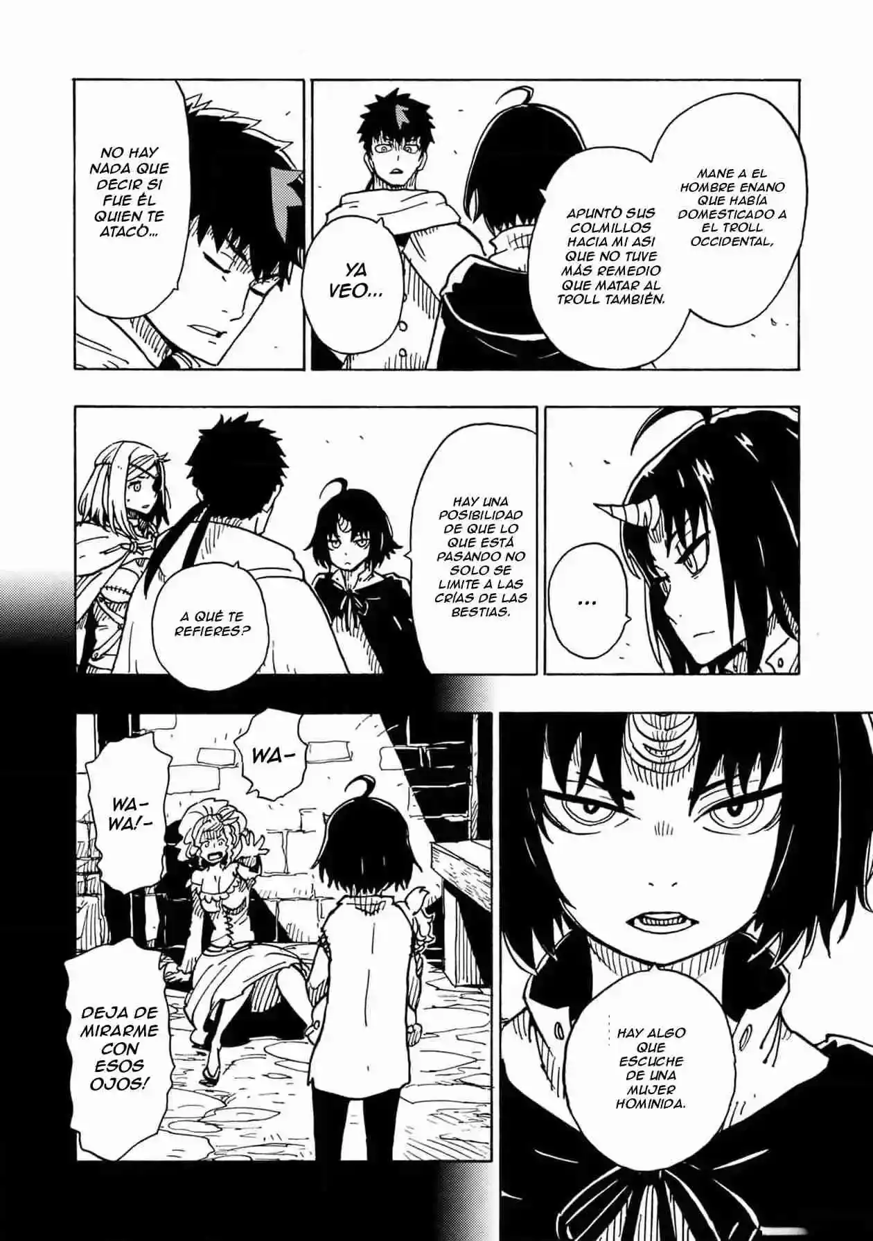 Página 15 — Clevatess: Majuu no Ou to Akago to Shikabane no Yuusha Capítulo 11