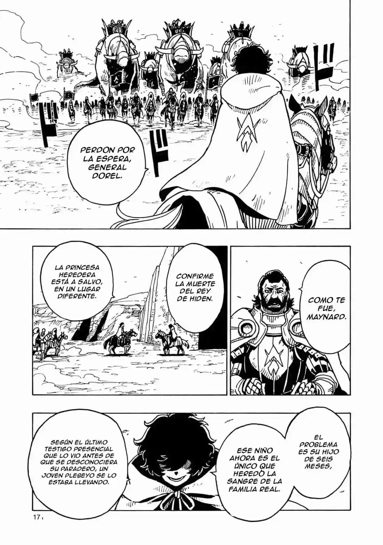 Página 32 — Clevatess: Majuu no Ou to Akago to Shikabane no Yuusha Capítulo 11