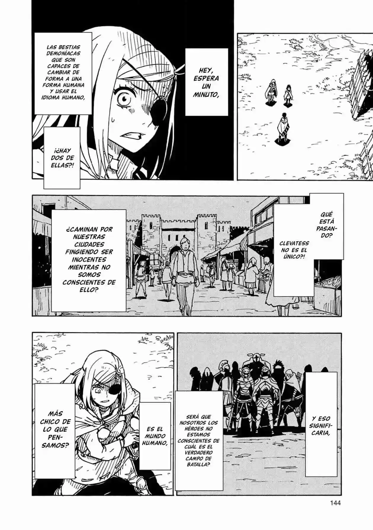 Página 39 — Clevatess: Majuu no Ou to Akago to Shikabane no Yuusha Capítulo 11
