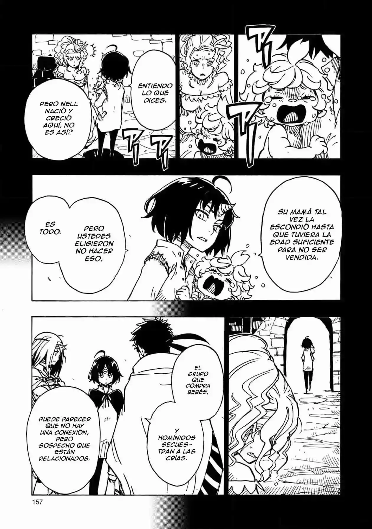Página 52 — Clevatess: Majuu no Ou to Akago to Shikabane no Yuusha Capítulo 11