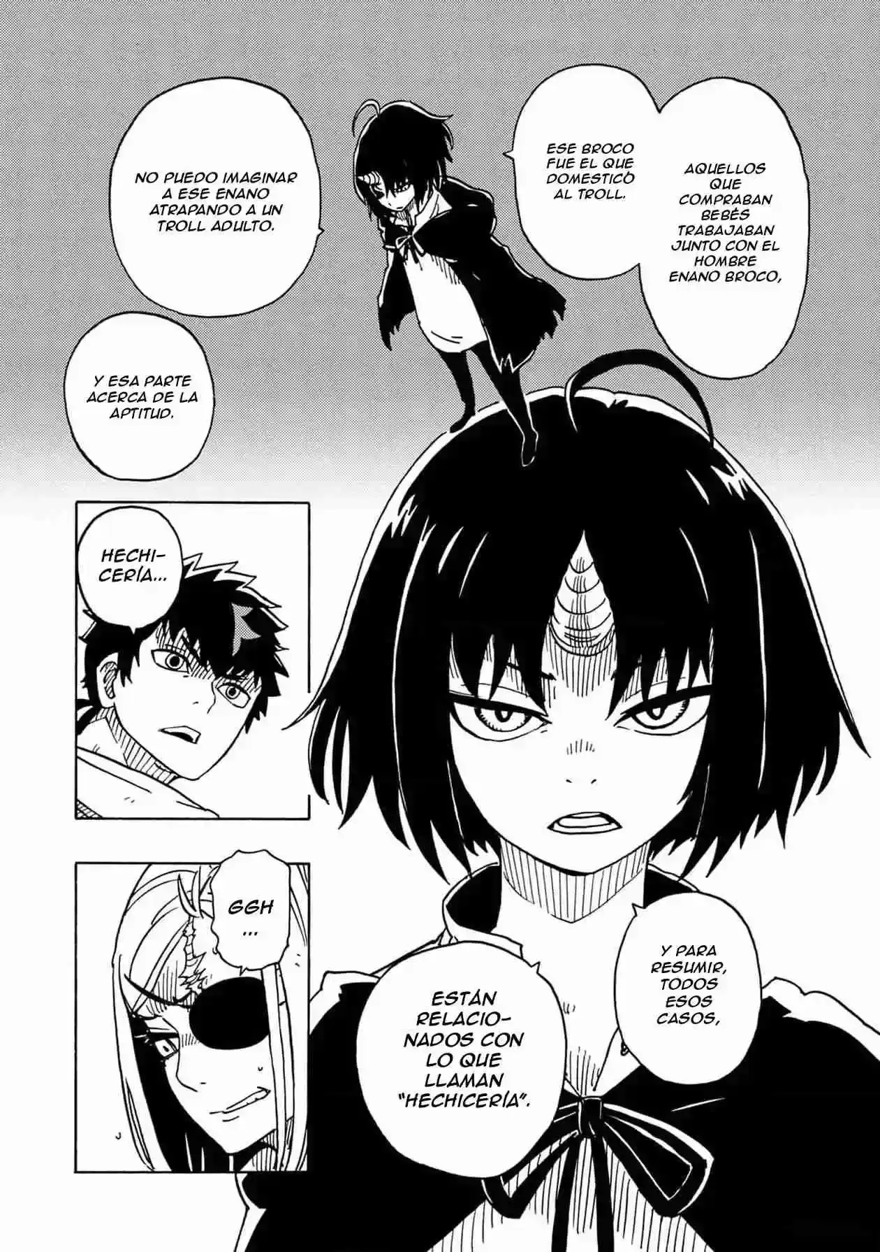 Página 53 — Clevatess: Majuu no Ou to Akago to Shikabane no Yuusha Capítulo 11
