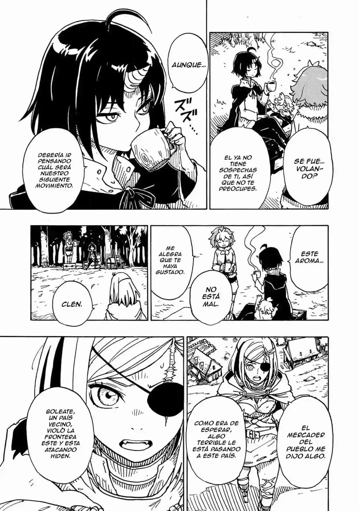 Página 12 — Clevatess: Majuu no Ou to Akago to Shikabane no Yuusha Capítulo 12
