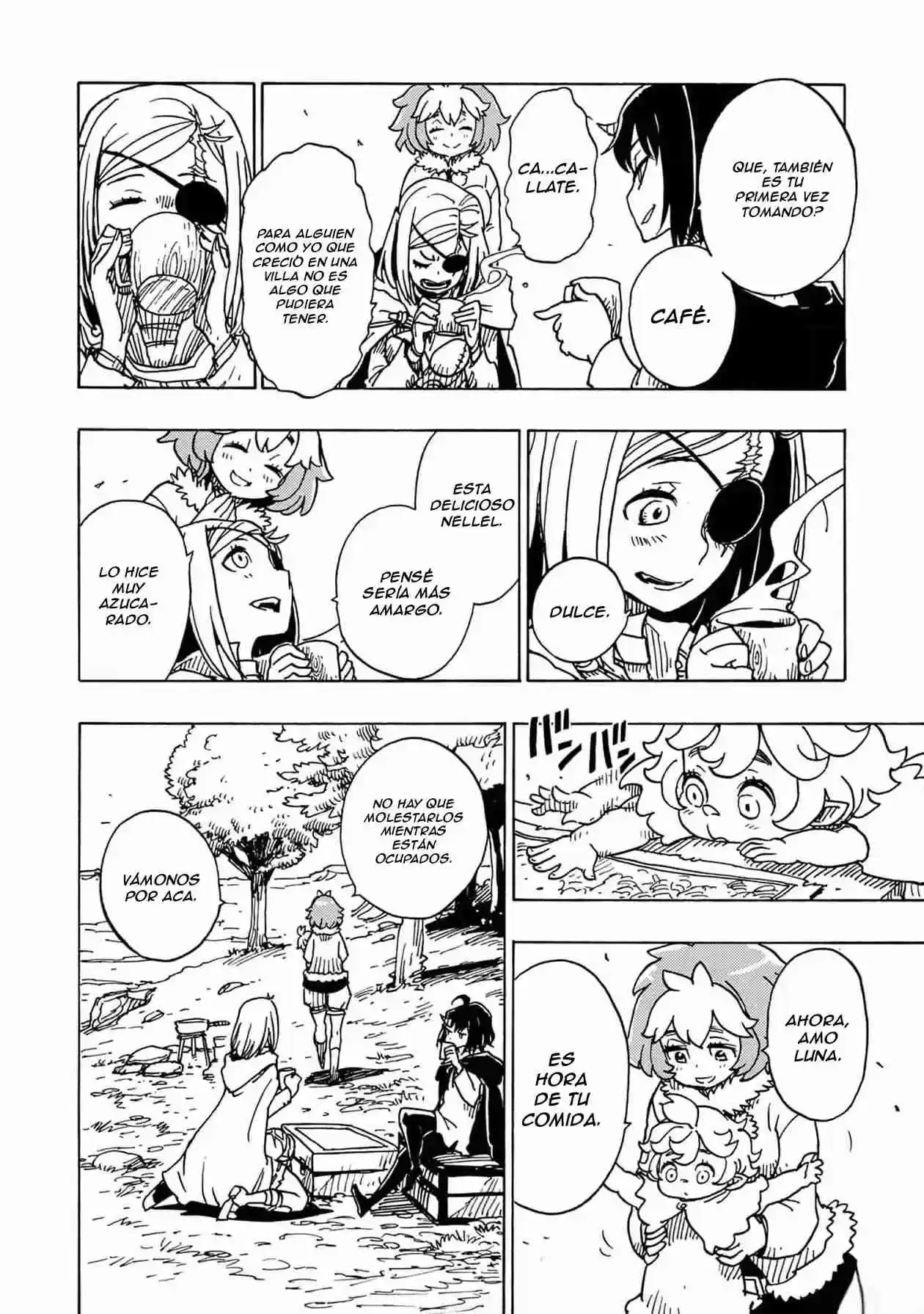 Página 15 — Clevatess: Majuu no Ou to Akago to Shikabane no Yuusha Capítulo 12