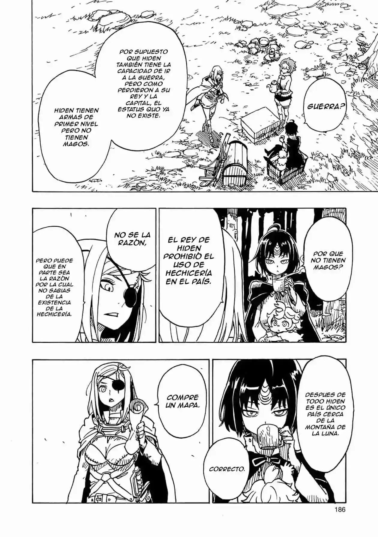 Página 46 — Clevatess: Majuu no Ou to Akago to Shikabane no Yuusha Capítulo 12