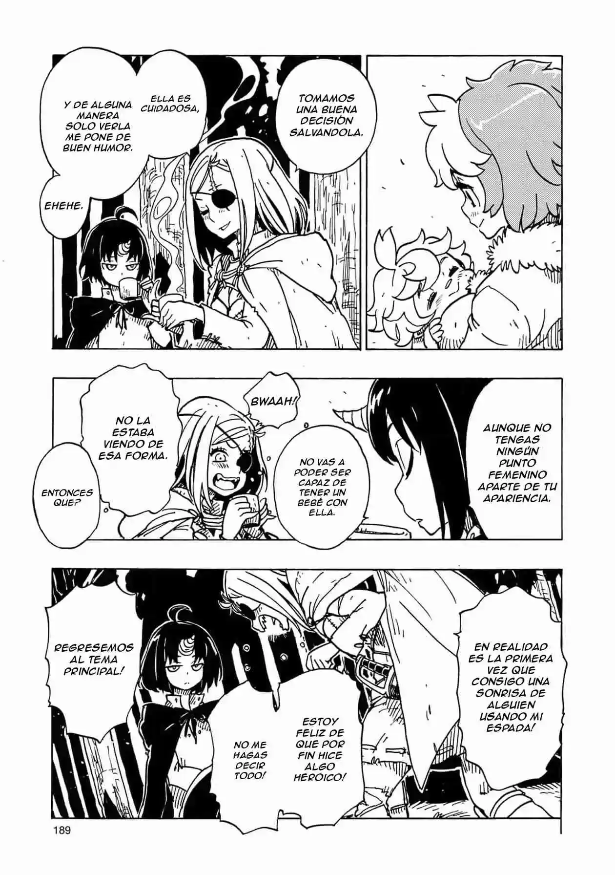 Página 49 — Clevatess: Majuu no Ou to Akago to Shikabane no Yuusha Capítulo 12