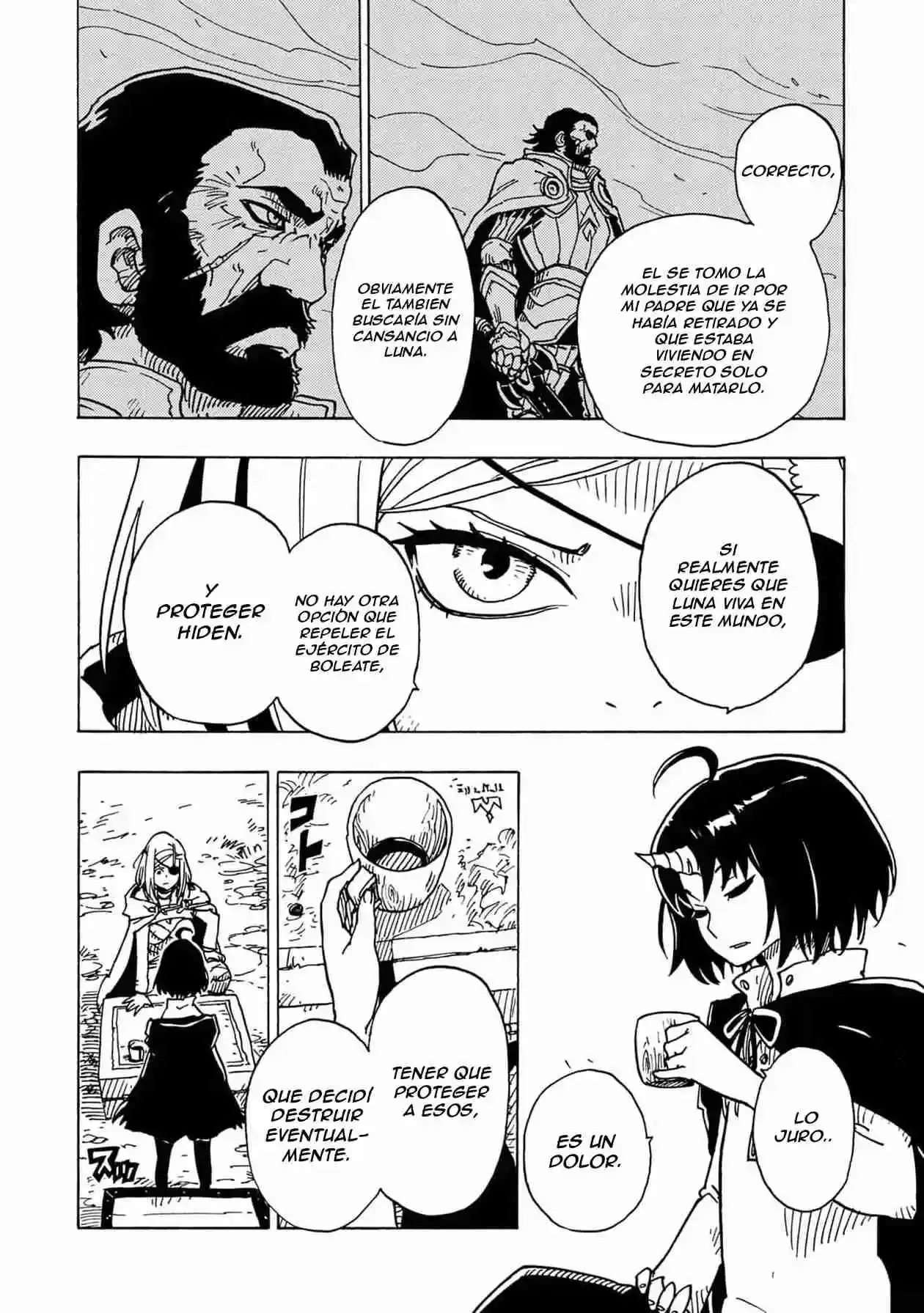 Página 52 — Clevatess: Majuu no Ou to Akago to Shikabane no Yuusha Capítulo 12