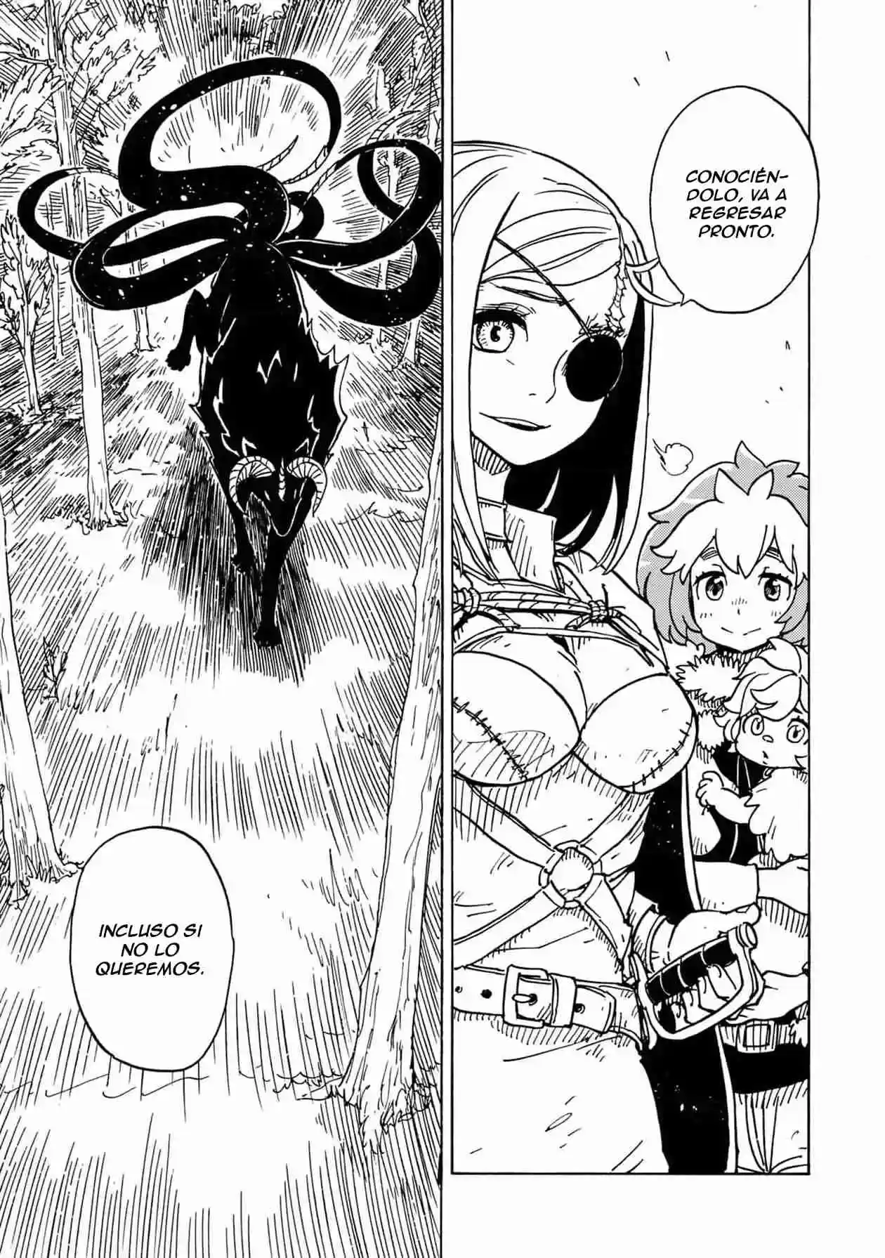 Página 59 — Clevatess: Majuu no Ou to Akago to Shikabane no Yuusha Capítulo 12