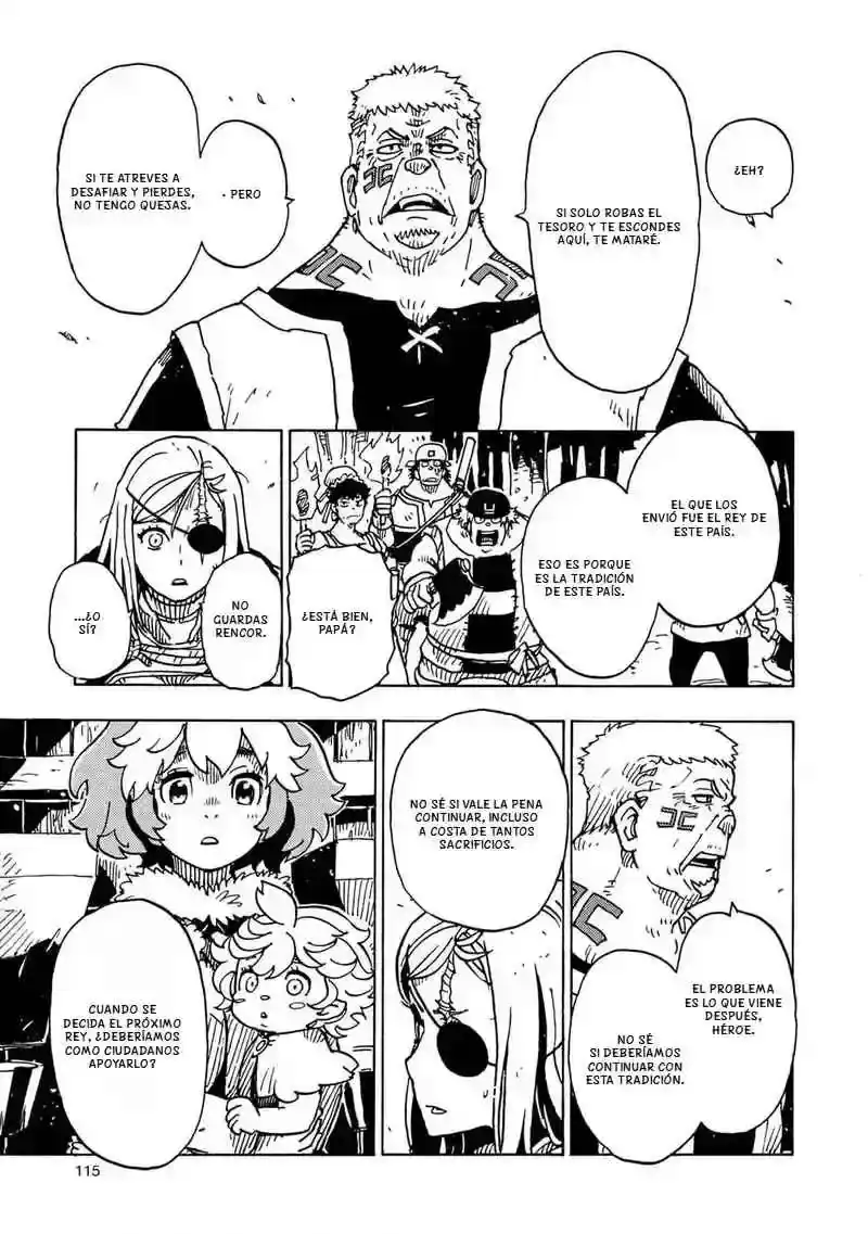 Página 59 — Clevatess: Majuu no Ou to Akago to Shikabane no Yuusha Capítulo 16