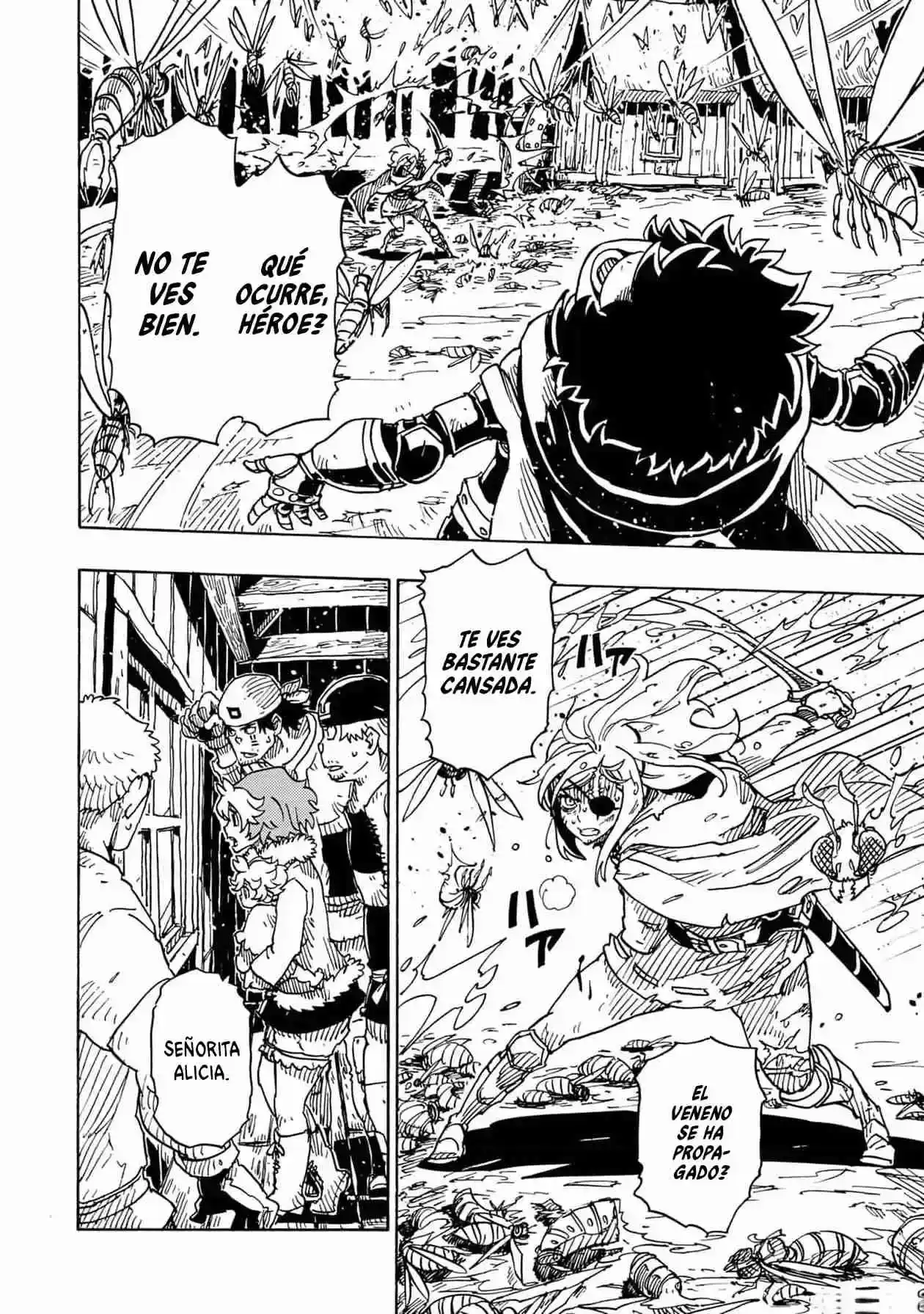Página 36 — Clevatess: Majuu no Ou to Akago to Shikabane no Yuusha Capítulo 17
