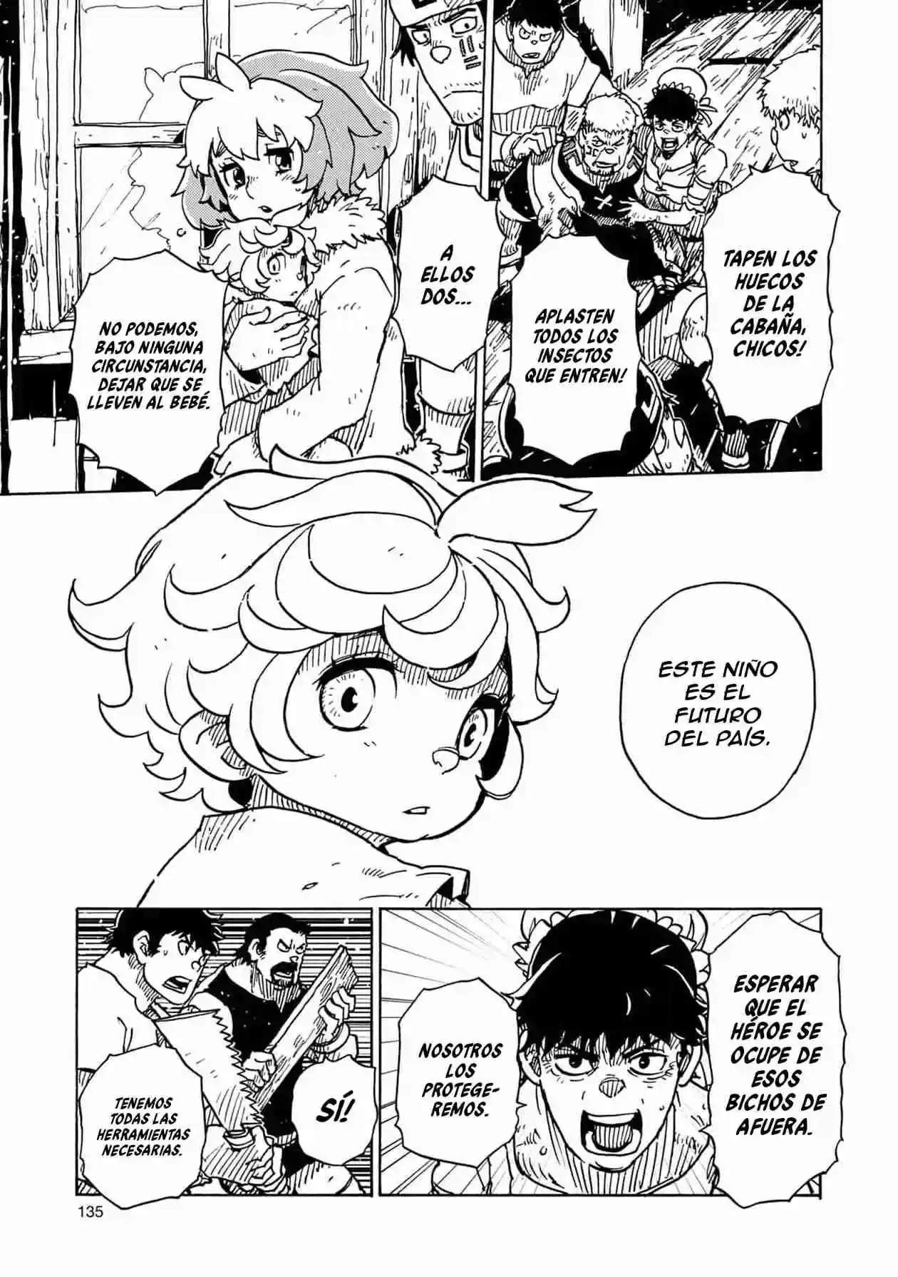 Página 37 — Clevatess: Majuu no Ou to Akago to Shikabane no Yuusha Capítulo 17