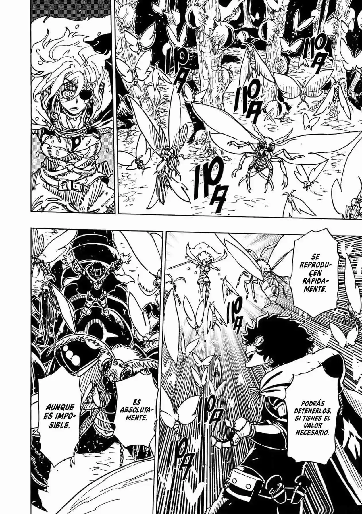 Página 50 — Clevatess: Majuu no Ou to Akago to Shikabane no Yuusha Capítulo 17