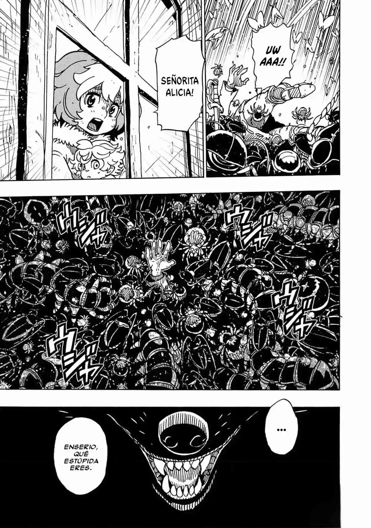 Página 53 — Clevatess: Majuu no Ou to Akago to Shikabane no Yuusha Capítulo 17
