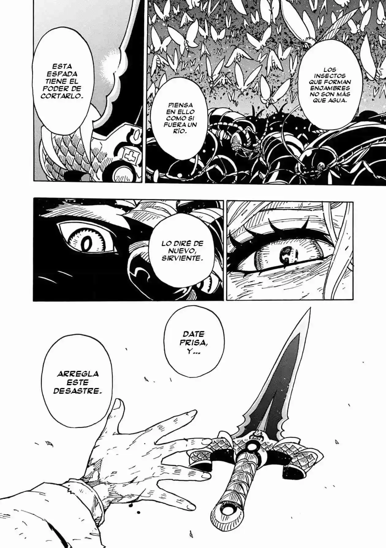 Página 56 — Clevatess: Majuu no Ou to Akago to Shikabane no Yuusha Capítulo 17
