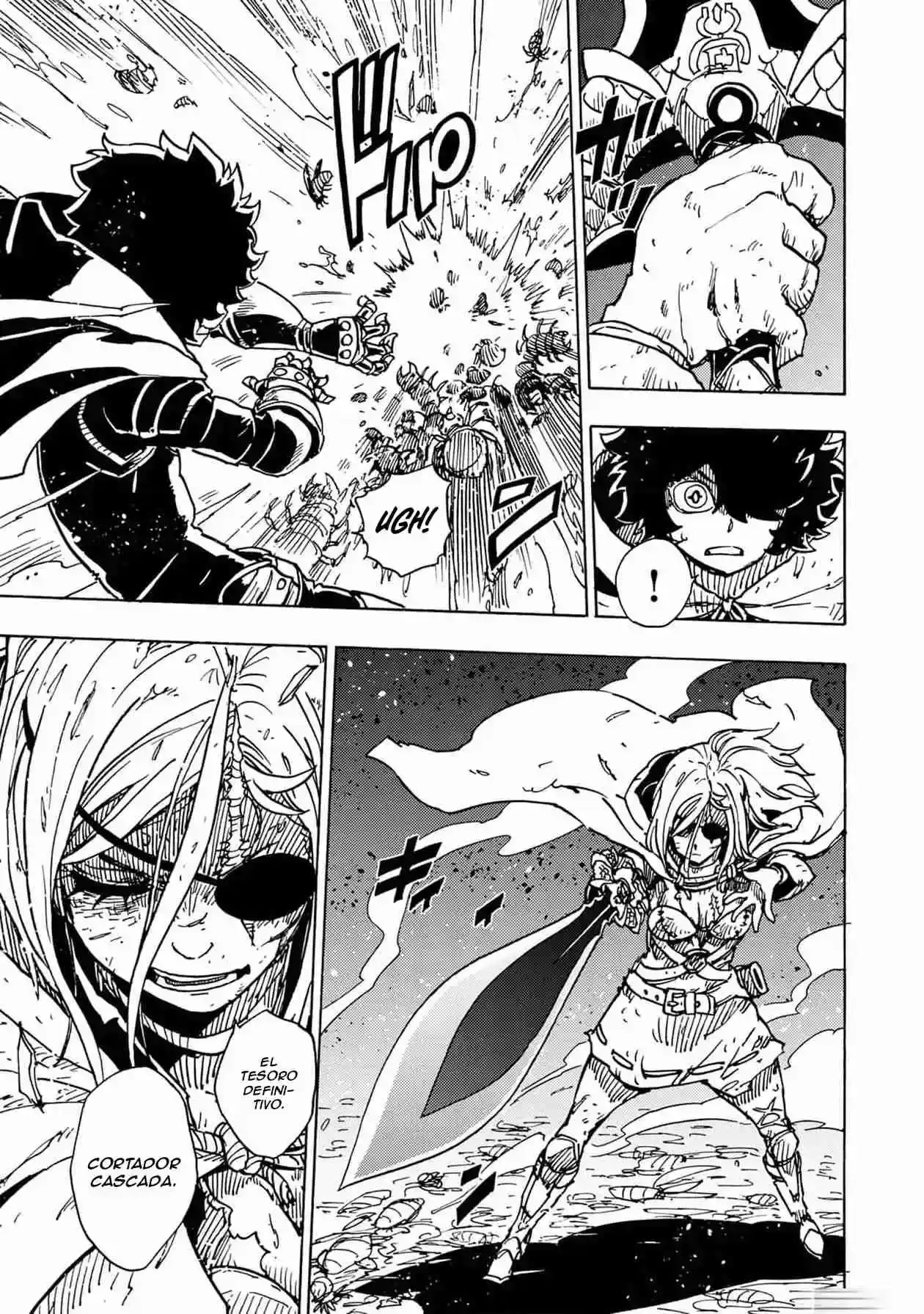 Página 57 — Clevatess: Majuu no Ou to Akago to Shikabane no Yuusha Capítulo 17