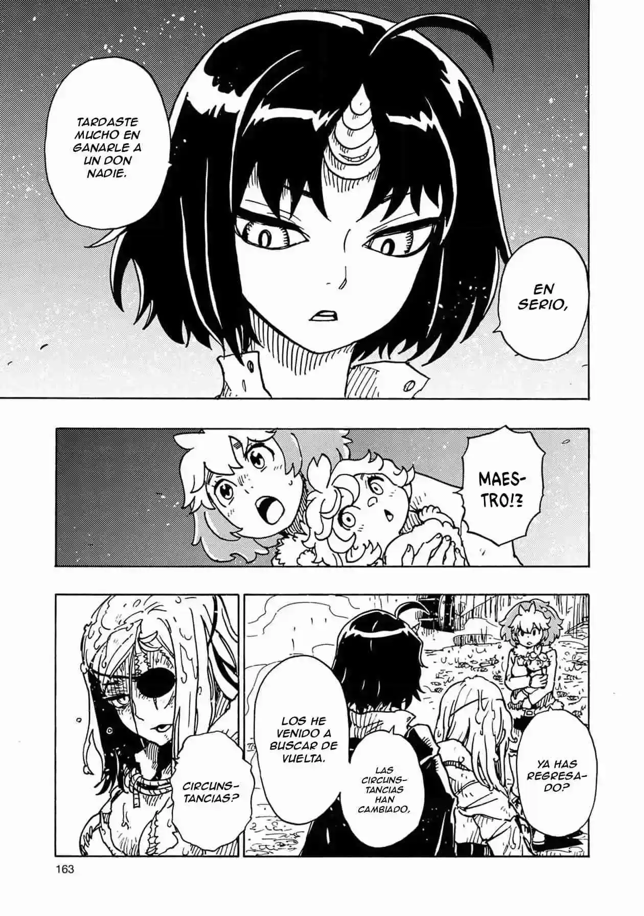 Página 64 — Clevatess: Majuu no Ou to Akago to Shikabane no Yuusha Capítulo 17