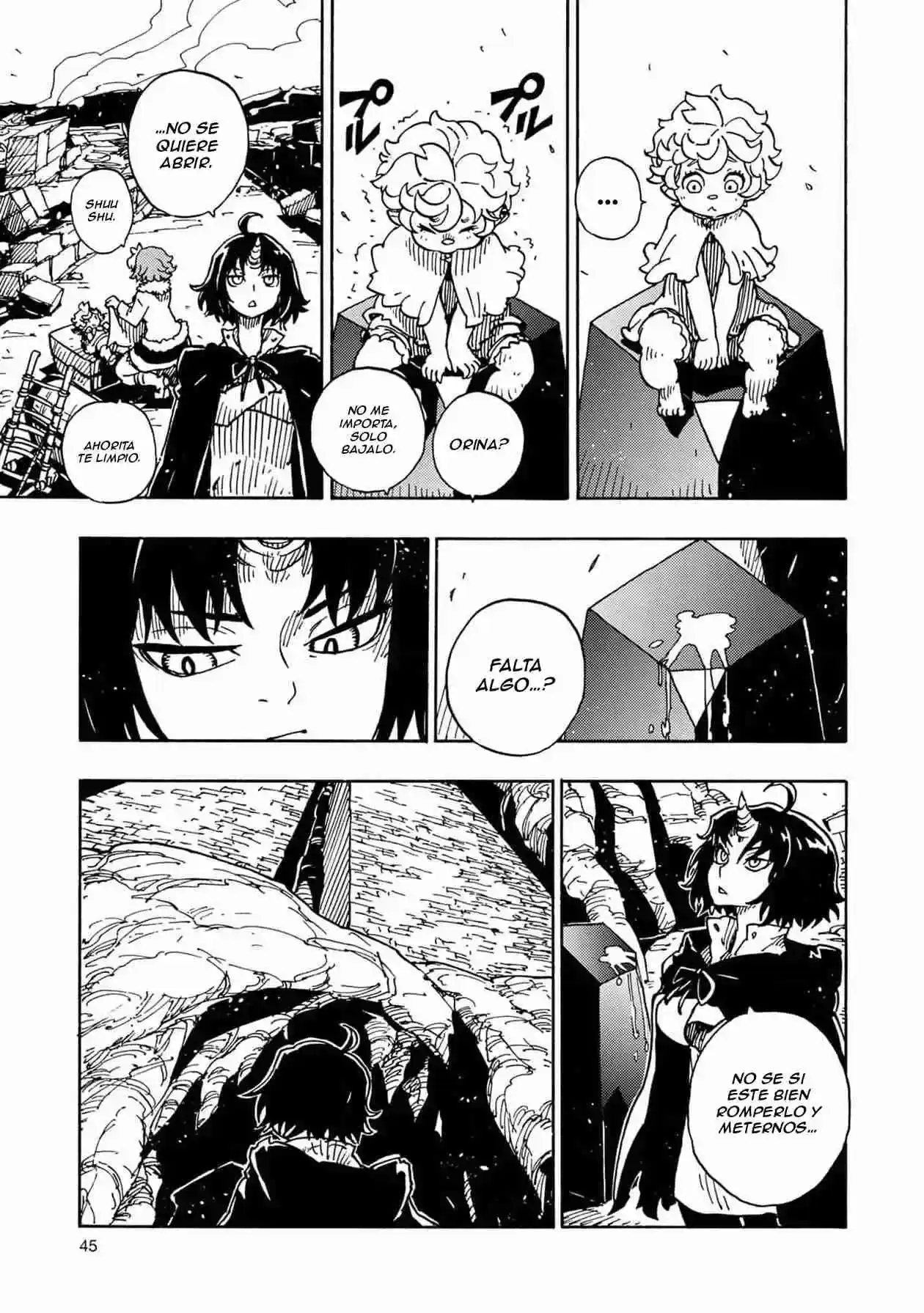 Página 14 — Clevatess: Majuu no Ou to Akago to Shikabane no Yuusha Capítulo 20