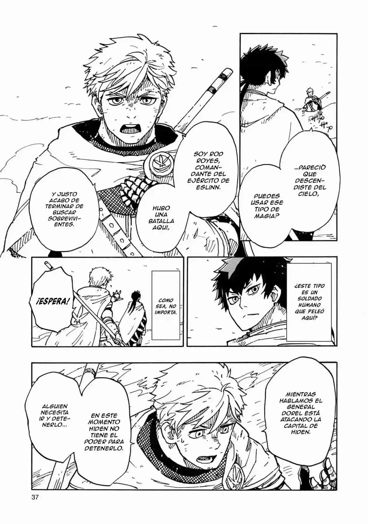 Página 43 — Clevatess: Majuu no Ou to Akago to Shikabane no Yuusha Capítulo 20