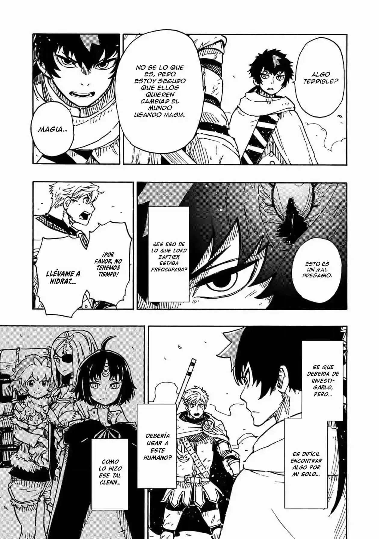 Página 45 — Clevatess: Majuu no Ou to Akago to Shikabane no Yuusha Capítulo 20
