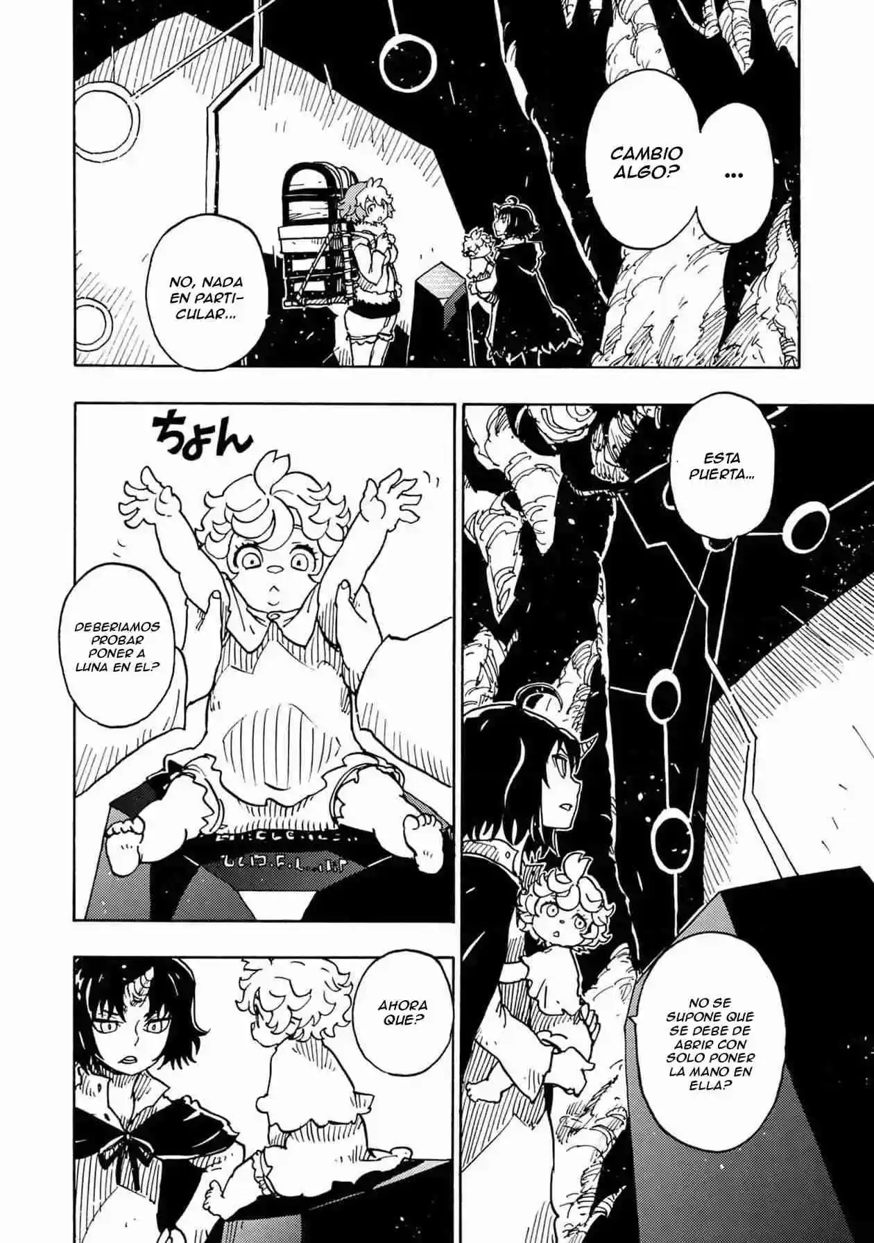 Página 50 — Clevatess: Majuu no Ou to Akago to Shikabane no Yuusha Capítulo 20