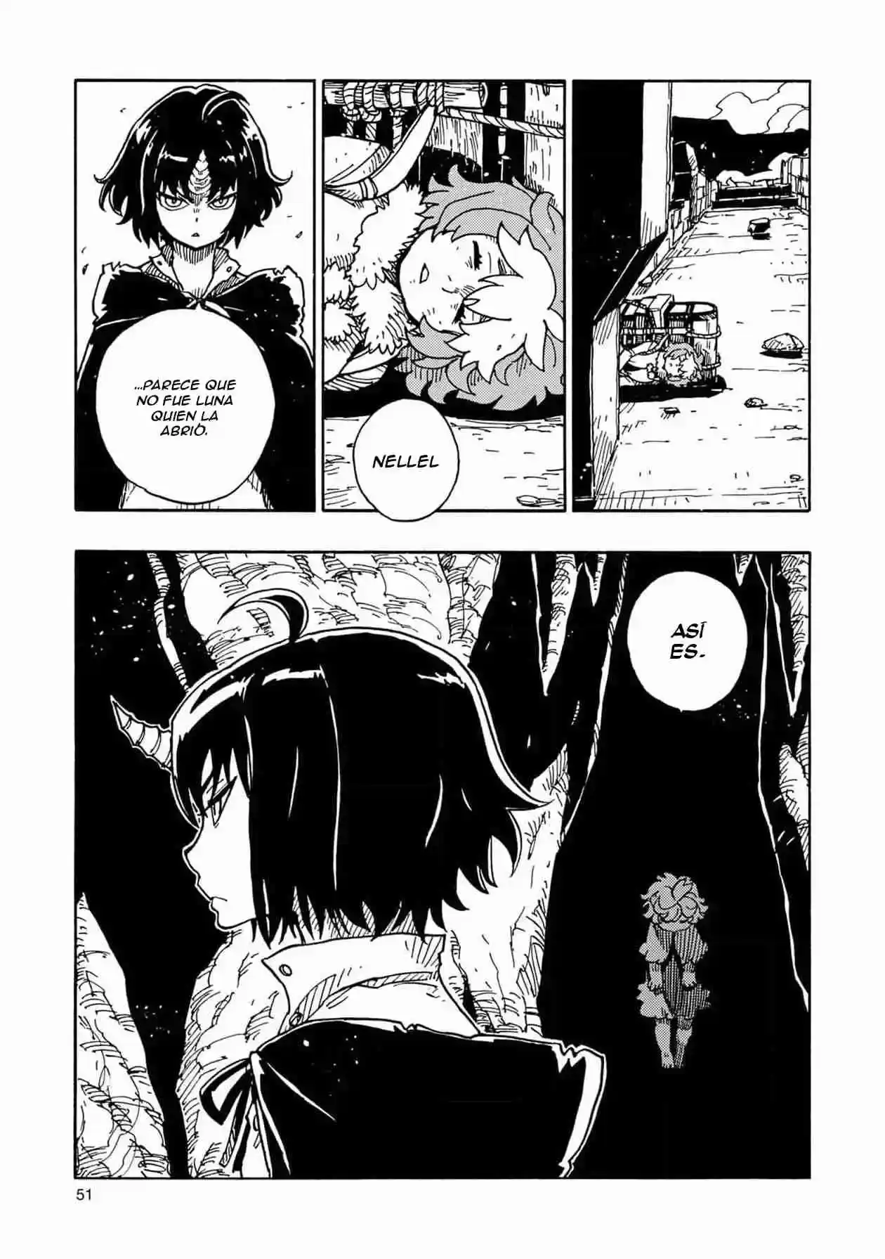 Página 57 — Clevatess: Majuu no Ou to Akago to Shikabane no Yuusha Capítulo 20