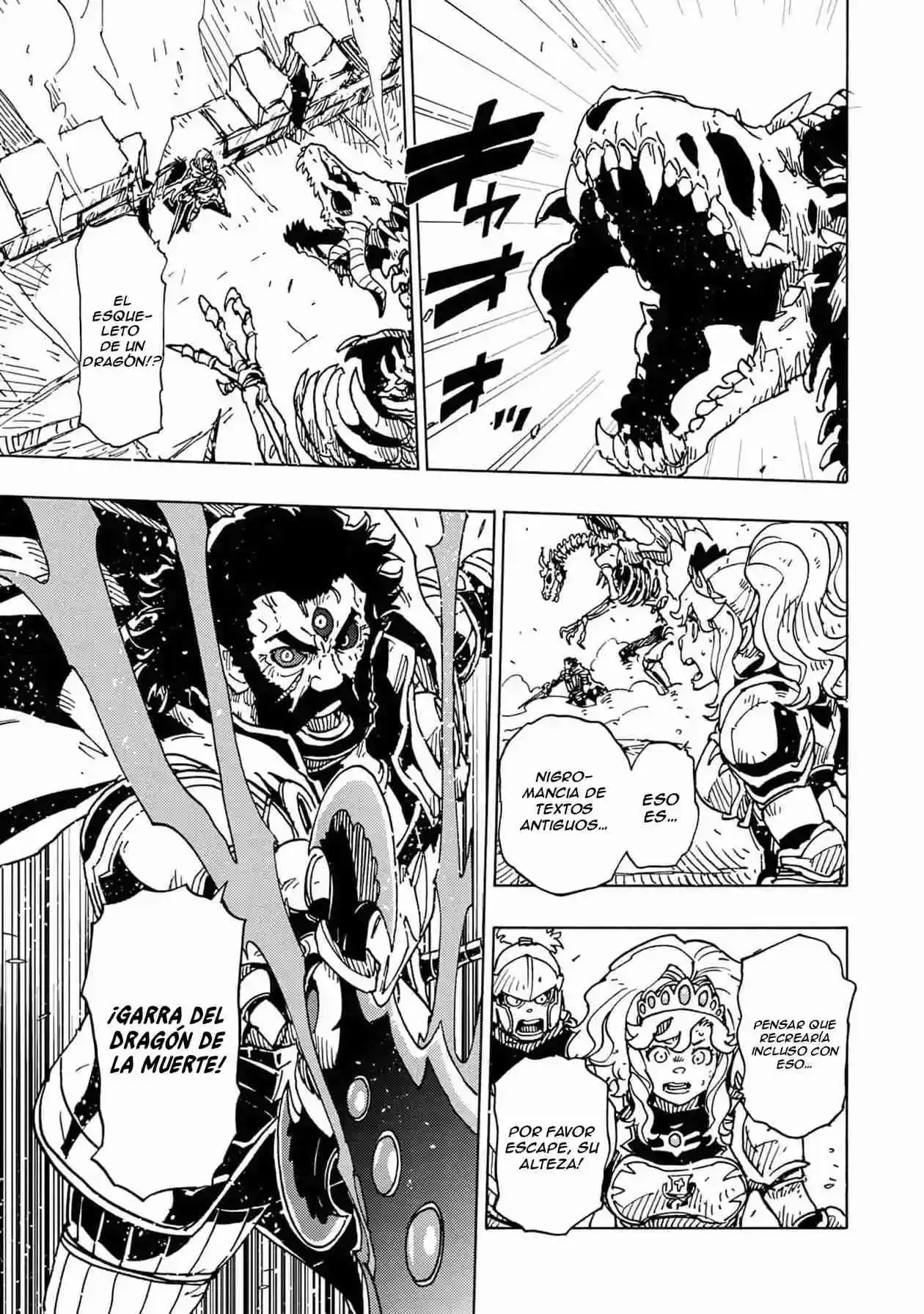 Página 32 — Clevatess: Majuu no Ou to Akago to Shikabane no Yuusha Capítulo 21