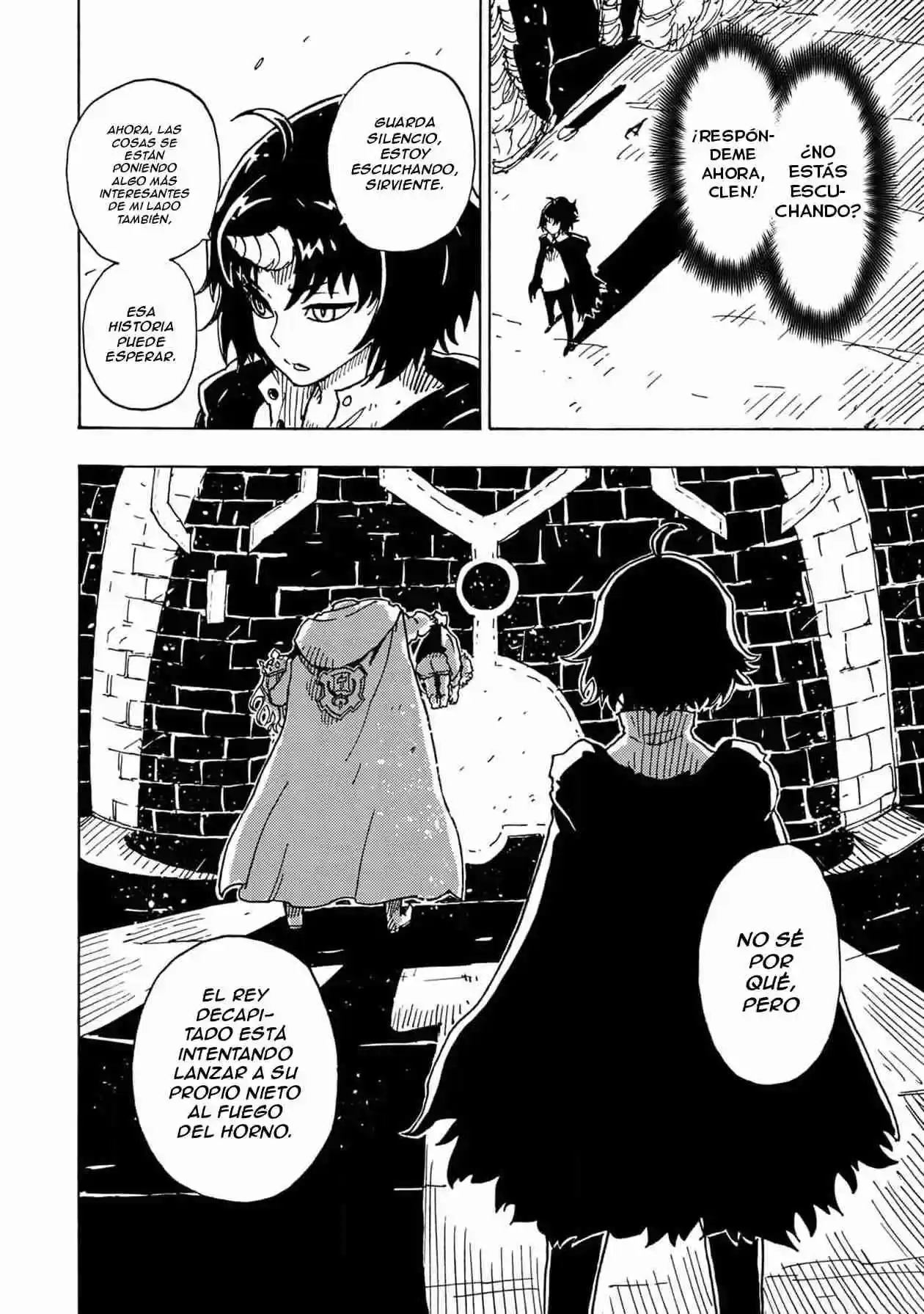 Página 37 — Clevatess: Majuu no Ou to Akago to Shikabane no Yuusha Capítulo 21