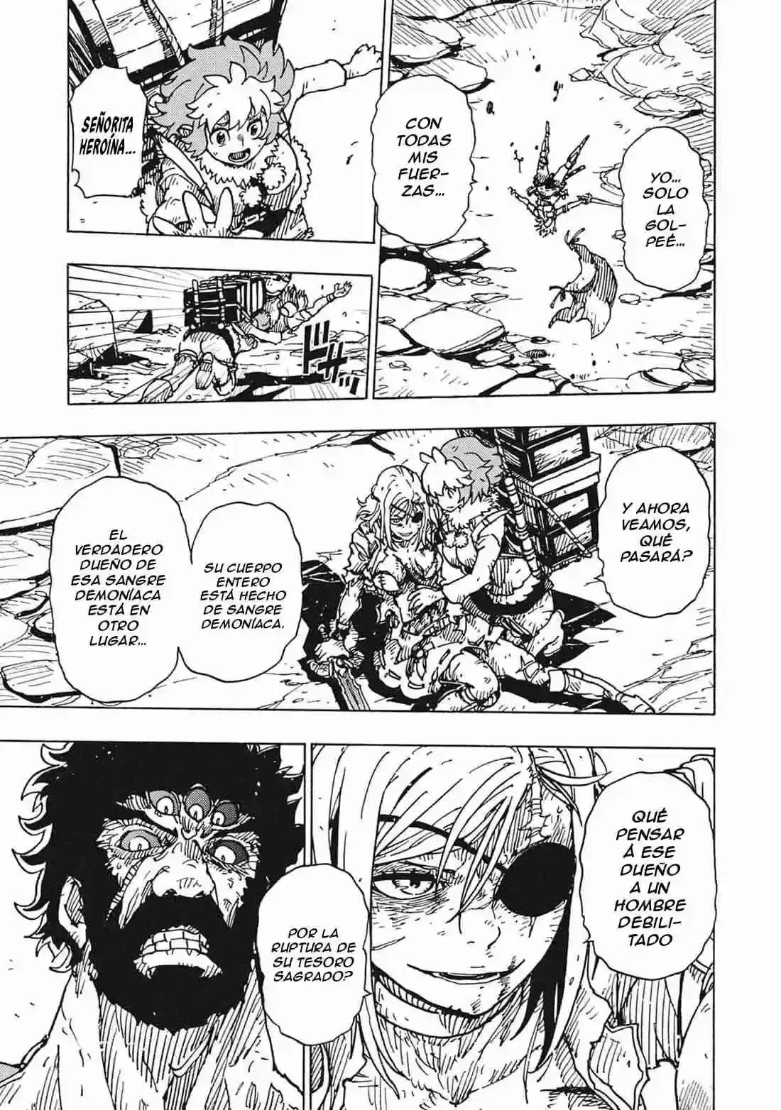 Página 9 — Clevatess: Majuu no Ou to Akago to Shikabane no Yuusha Capítulo 24