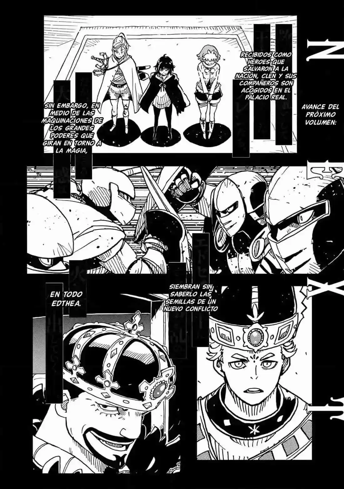 Página 36 — Clevatess: Majuu no Ou to Akago to Shikabane no Yuusha Capítulo 24