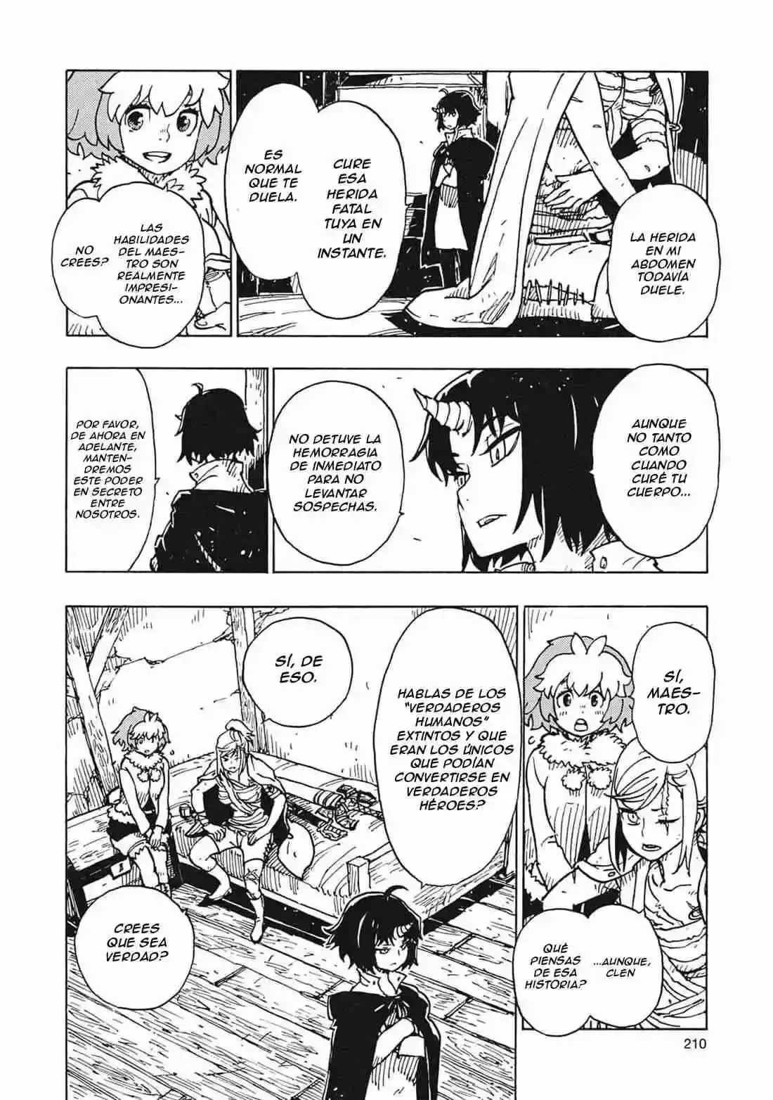Página 72 — Clevatess: Majuu no Ou to Akago to Shikabane no Yuusha Capítulo 24
