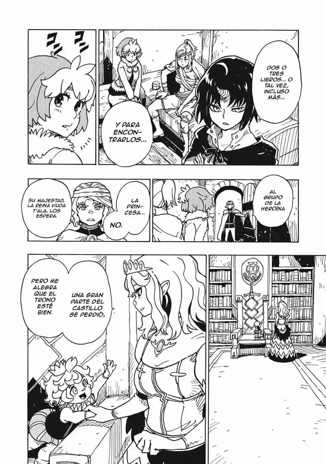 Página 74 — Clevatess: Majuu no Ou to Akago to Shikabane no Yuusha Capítulo 24